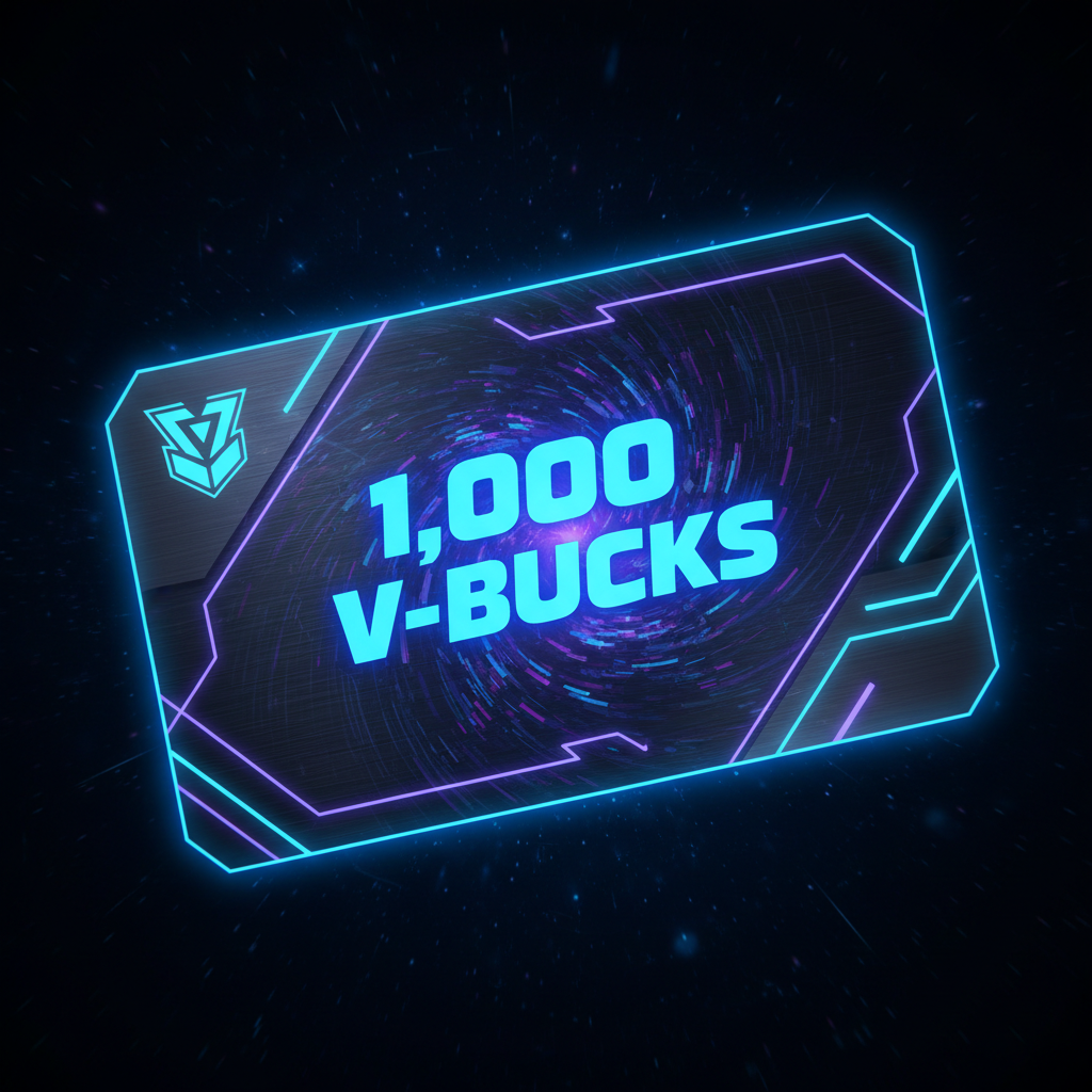 1,000 عملة V-Bucks – فورتنايت